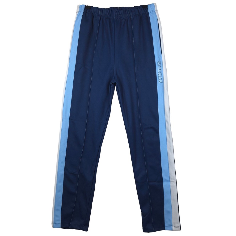 Spelman Jaguars Mitchell & Ness HBCU Medium Track Pants Navy Blue White New
